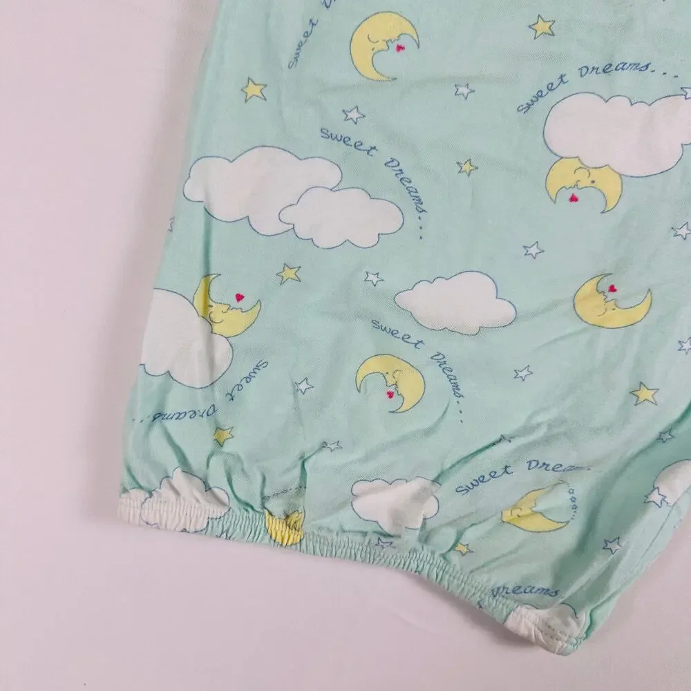 Vintage Sweet Dreams 100% Cotton Gender Neutral Sleep Sack Sz OS